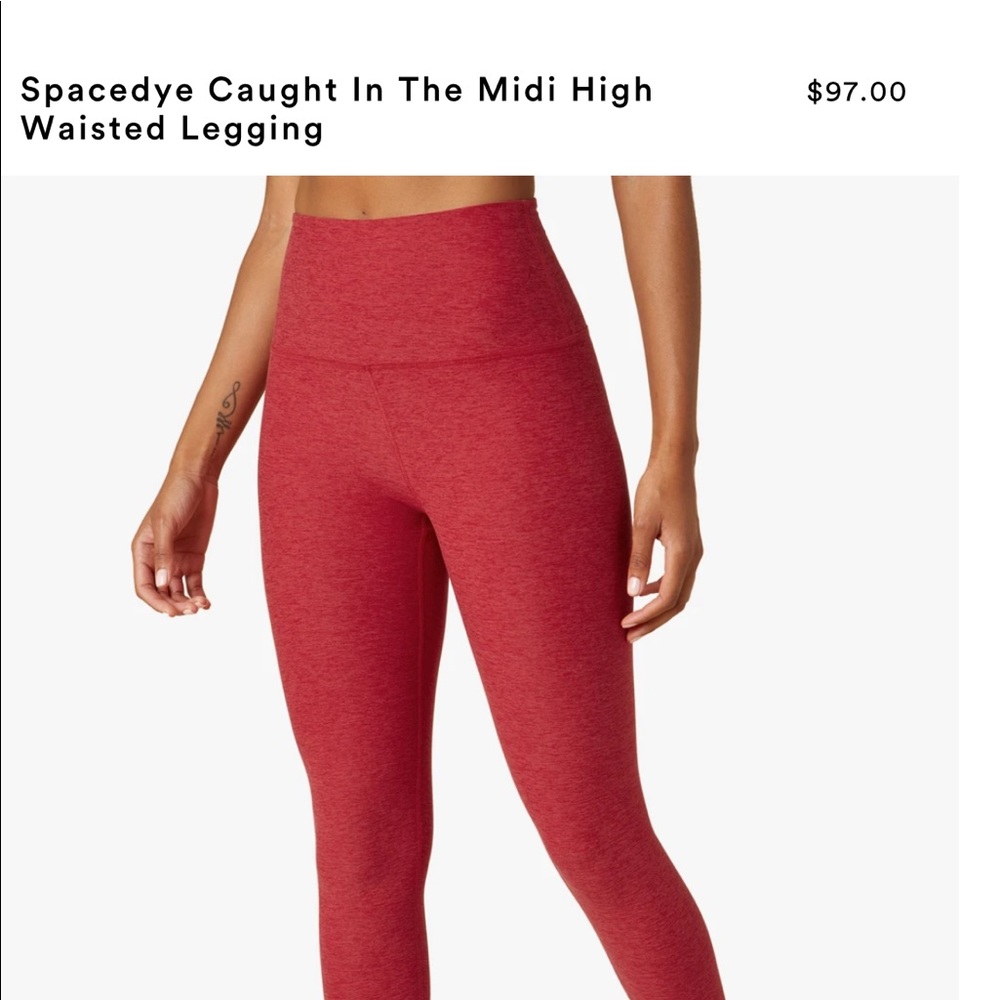 Caught in the Midi High Waisted Beyond Yoga Leggings
